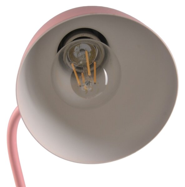 Stolná lampa MIMI 1xE27/10W/230V ružová