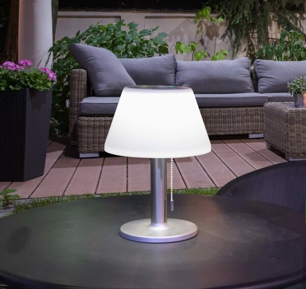 LED Stmievateľná solárna lampa VIOLA LED/3,7V 1200 mAh IP44