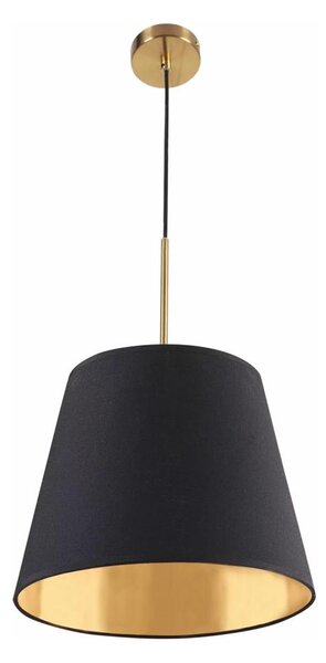 Luster na lanku ELENA 1xE27/20W/230V čierna