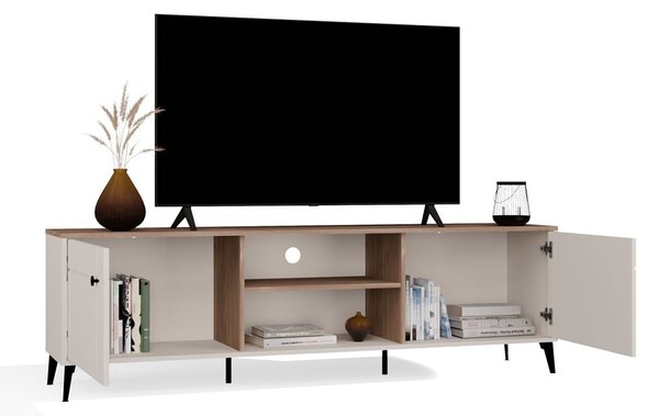 TP Living TV stolík Point 183 cm dub Castello/kašmírová