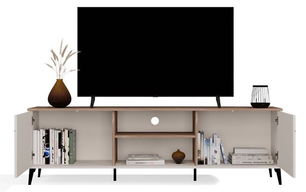 TP Living TV stolík Point 183 cm dub Castello/kašmírová