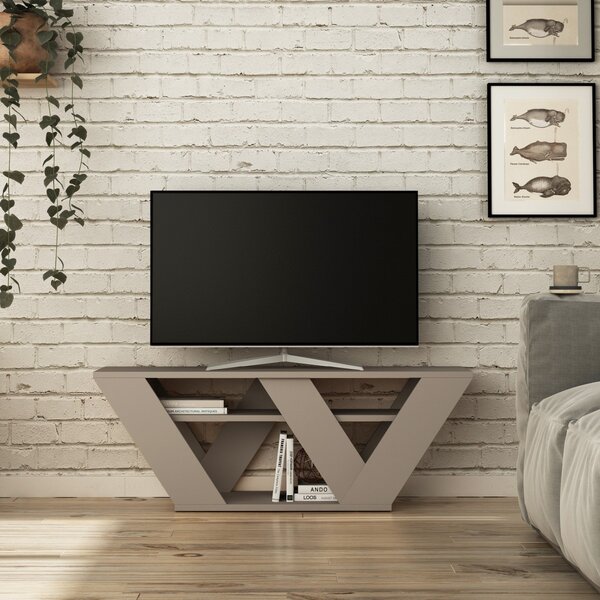 Kalune Design TV stolík PIPRALLA 110 cm kávový