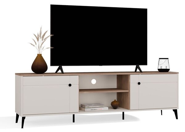 TP Living TV stolík Point 183 cm dub Castello/kašmírová