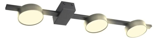 LED Stropné svietidlo JOY 3xGX53/6W/230V čierna
