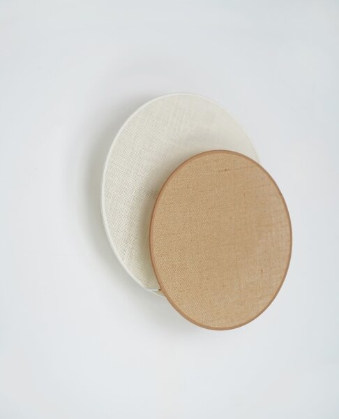 Brilagi - Nástenné svietidlo CIRCLES 1xE27/15W/230V 45x45 cm béžová/krémová