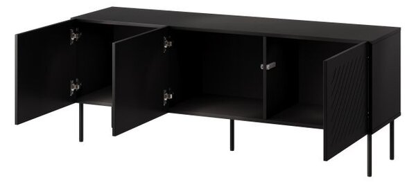 HALMAR TV stolík Siena 150 cm čierny