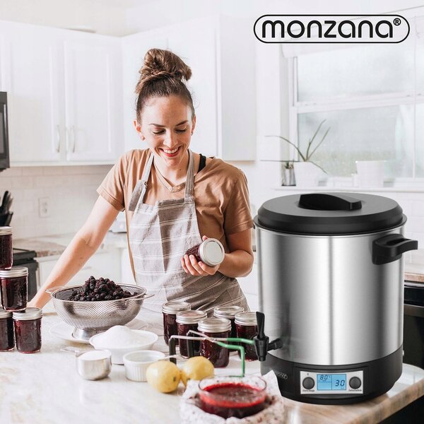 Monzana Varič na čaj/víno/punč DION, 28l, strieborná