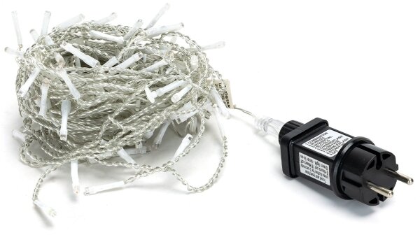 BRILAGI-LED Vonkajšia vianočná reťaz 600xLED/6W/8 funkcií 33x0,6m IP44 studená biela