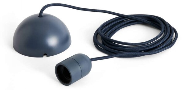 HAY Závesný kábel s objímkou Common Cord Set, anthracite blue AE063