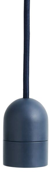 HAY Závesný kábel s objímkou Common Cord Set, anthracite blue AE063
