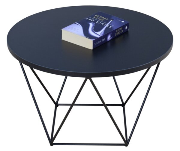 Konferenčný stolík LIAN, 55x37x55, čierna
