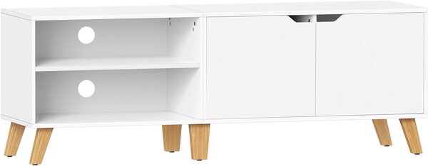 SONGMICS TV stolík Vasagle Indigo biely