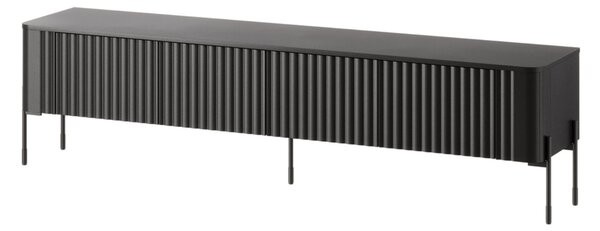 HALMAR TV stolík Vera 190 cm čierny
