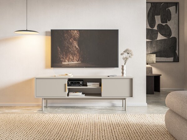 Vivaldi TV stolík Viva 154 cm kašmírový
