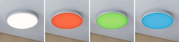Paulmann 79929 - LED/22W RGBW Stmievateľné stropné svietidlo LORIA 230 V