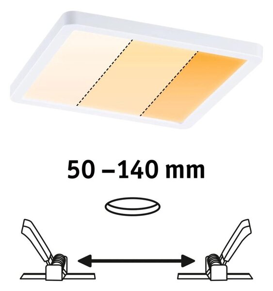 Paulmann 92993 - LED/13W IP44 Kúpeľňové podhľadové svietidlo AREO 230V