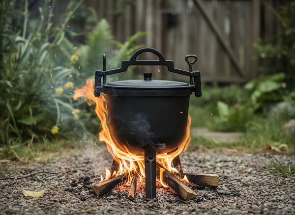 Liatinový kotlík HUNTING 8 l BBQ3710