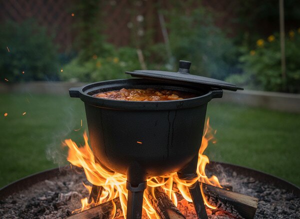 Liatinový kotlík HUNTING 5 l BBQ3703