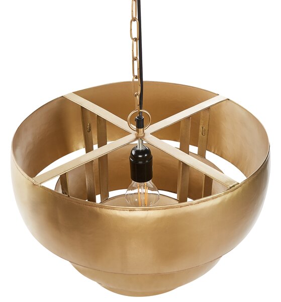 Závesná lampa zlatá kov železo stropné svietidlo ručná výroba 3 úrovne glamour tradičný štýl bytové doplnky