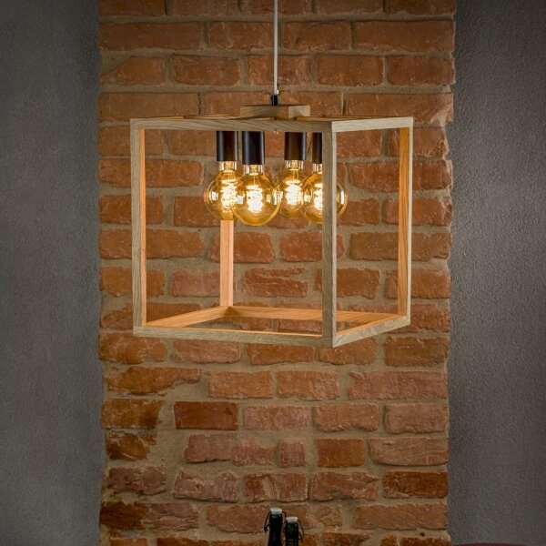 Spot-Light 61540474 - Luster na lanku KAGO 4xE27/60W/230V