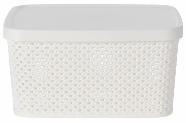 Storage Solutions Úložný košík Simple 23 cm biely