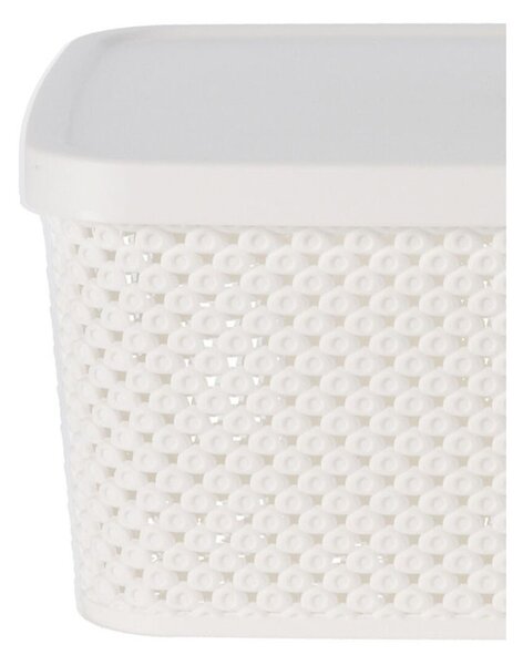 Storage Solutions Úložný košík Simple 23 cm biely