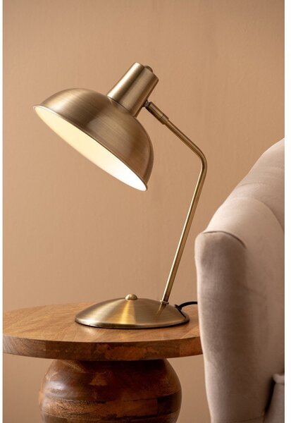Stolová lampa v zlatej farbe Leitmotiv Hood