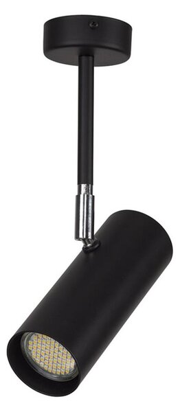 Luster na tyči OKO 1xGU10/25W/230V 30 cm čierna