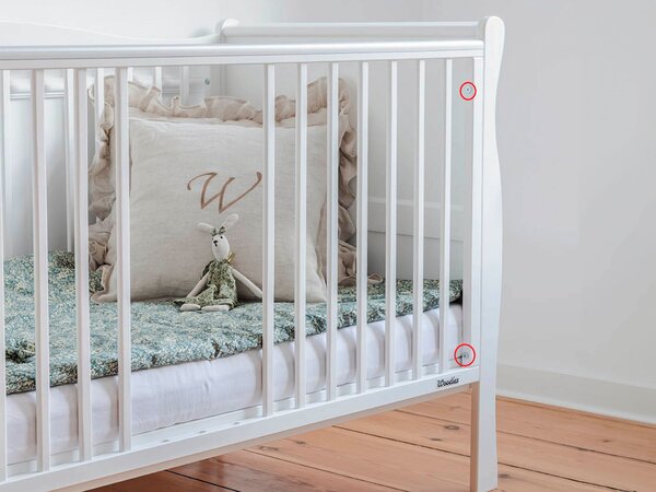Detská postieľka 2v1 Noble Cot Bed 140x70