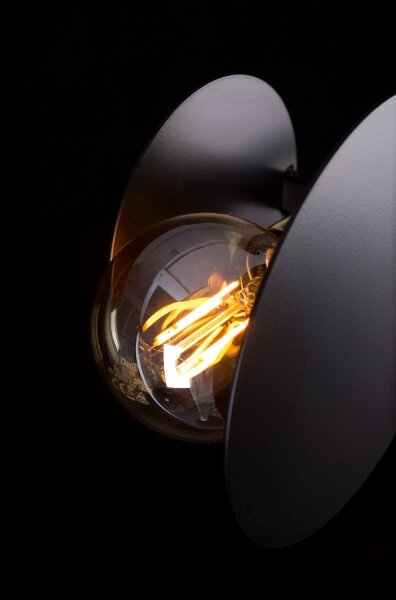 Luster na lanku IDEA 4xE27/15W/230V čierna