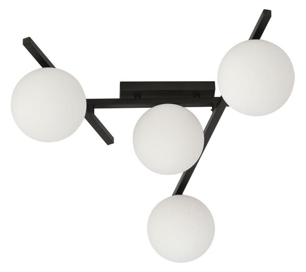 Stropné svietidlo SMART 4xE14/10W/230V čierna/biela