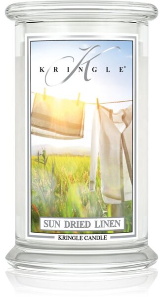 Kringle Candle Classic Sun Dried Linen vonná sviečka 623 g