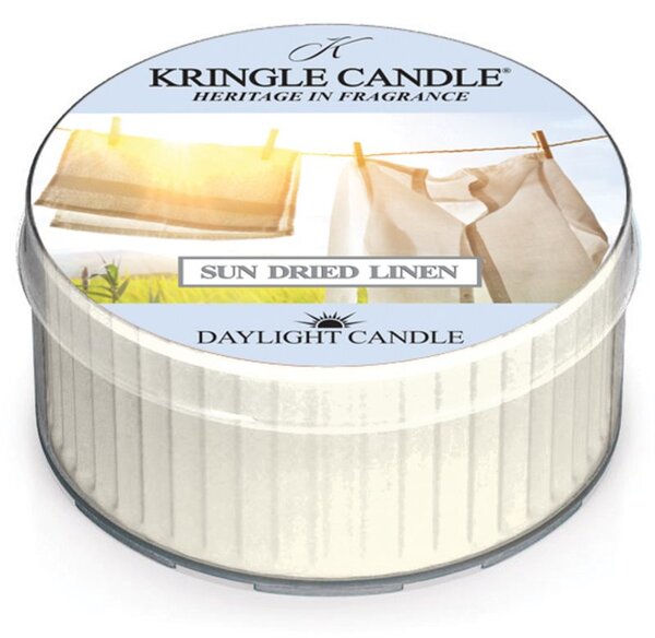 Kringle Candle Sun Dried Linen čajová sviečka 42 g