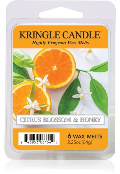 Kringle Candle Citrus Blossom & Honey vosk do aromalampy 64 g