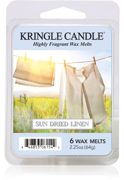 Kringle Candle Sun Dried Linen vosk do aromalampy 64 g