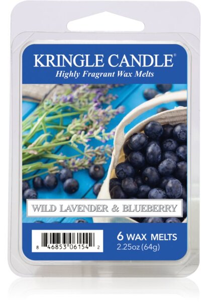 Kringle Candle Wild Lavender & Blueberry vosk do aromalampy 64 g