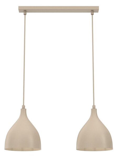 Luster na lanku NOAK CLASSIC 2xE27/15W/230V béžový