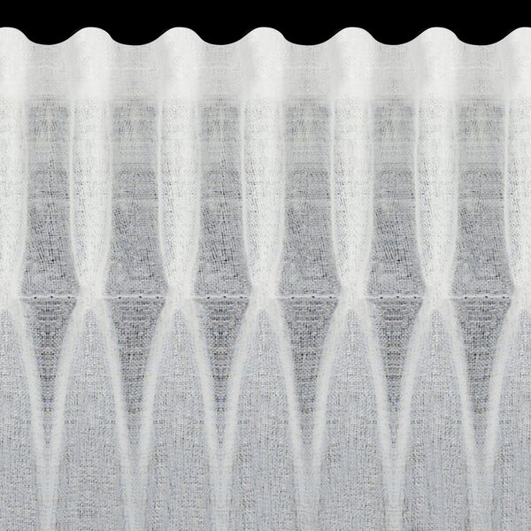 ZÁCLONA NA PÁSKE SUZAN, SADA 2KS 140X270 CM BIELA