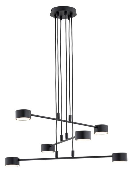 Luster na lanku MODUS 6xGX53/10W/230V čierna