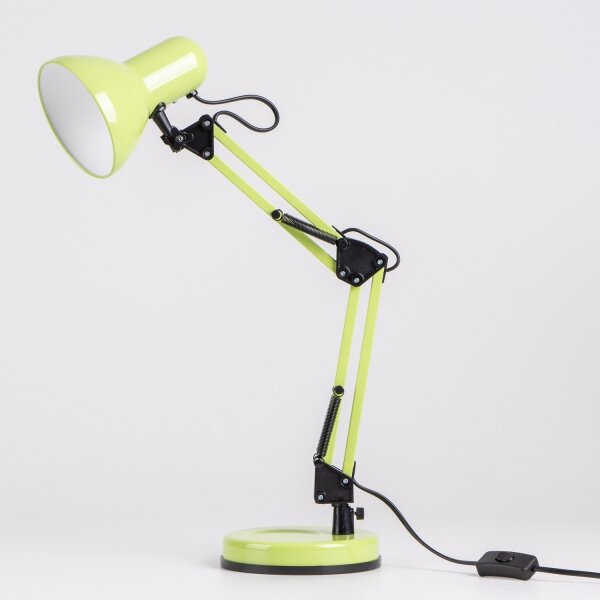 Brilagi - LED Stolná lampa ROMERO 1xE27/10W/230V zelená