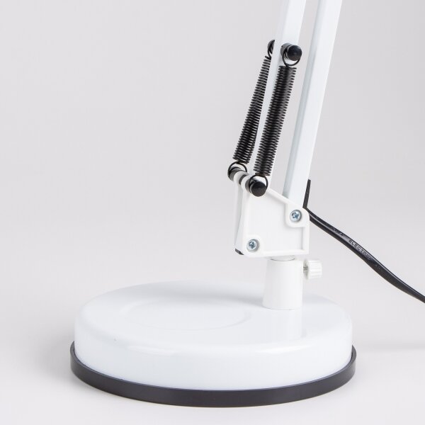 Brilagi - LED Stolná lampa ROMERO 1xE27/10W/230V biela