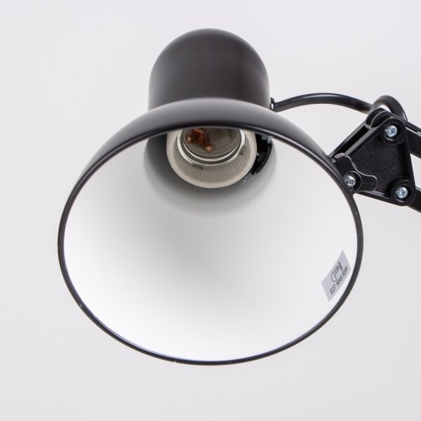 Brilagi - LED Stolná lampa ROMERO 1xE27/10W/230V čierna
