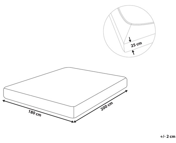 Napínacia posteľná plachta biela bavlnená 180 x 200 cm klasické prestieradlo s elastickým okrajom spálňa