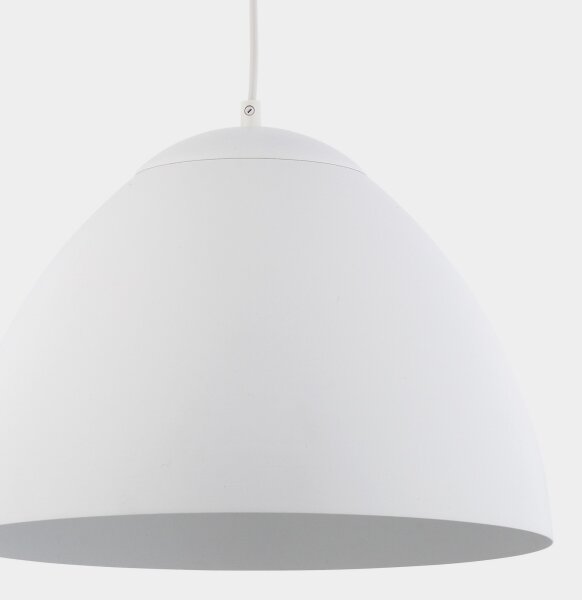 Luster na lanku FARO 1xE27/60W/230V biela