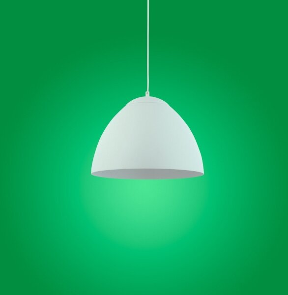 Luster na lanku FARO 1xE27/60W/230V biela