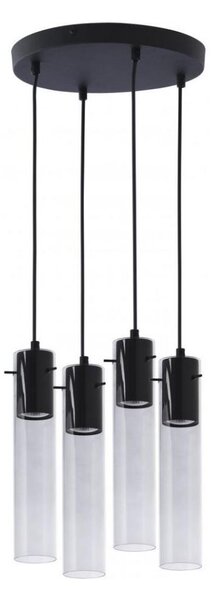 Luster na lanku LOOK GRAPHITE 4xGU10/50W/230V