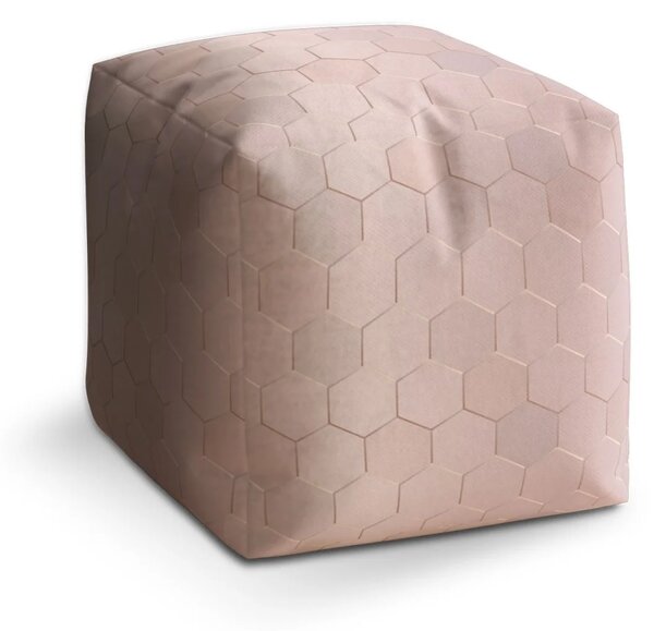 Sablio Taburet Rose gold - 40x40x40 cm