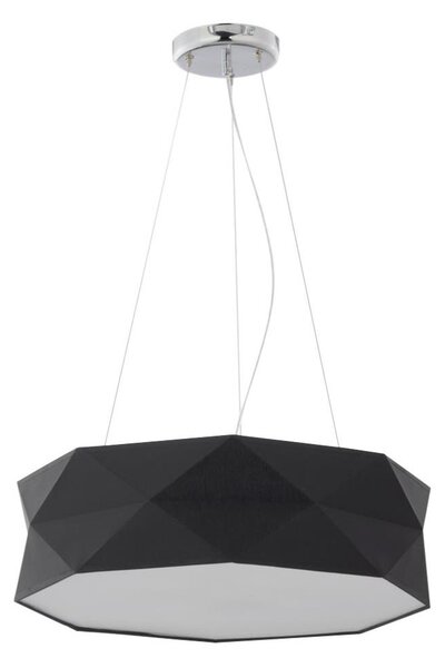 Luster na lanku KANTOOR 1xE27/15W/230V čierna