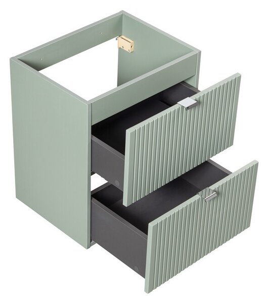 Comad Umývadlová skrinka Line Reed Green D 82-50-2S