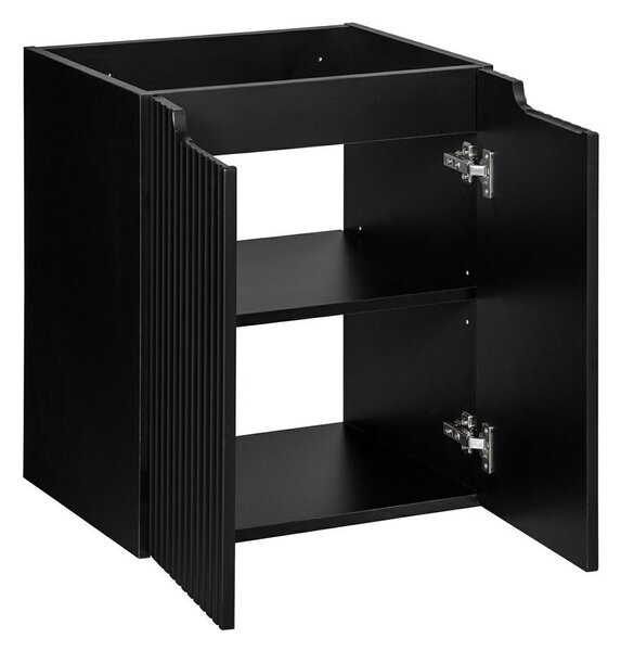 Comad Umývadlová skrinka Nova Black D2 82-50-2D čierna